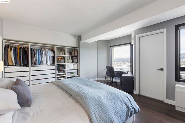 Bedroom, Home Office, Interior, Wood Texture Flooring