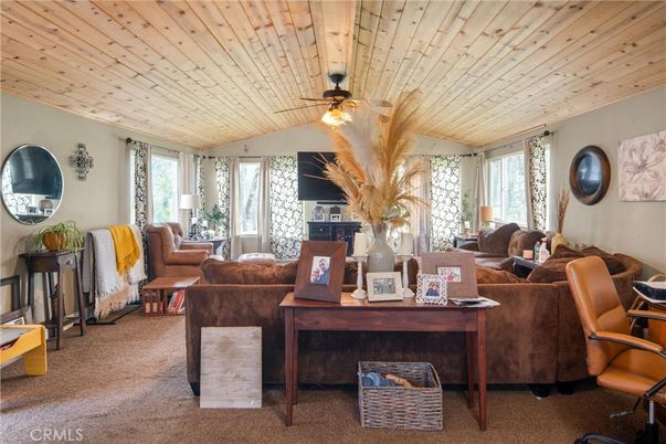 Home Office, Interior, Living room, Wooden Ceilings