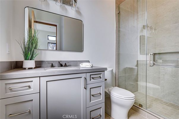 Bathroom, Glass Shower, Interior