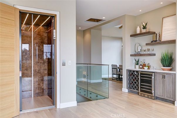 Interior, Recessed Lighting, Wood Texture Flooring
