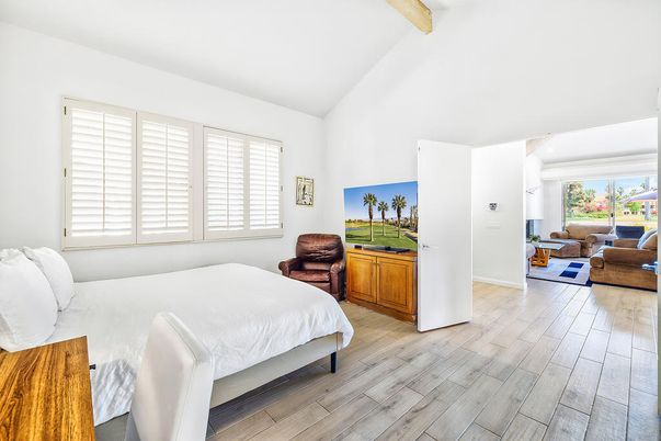 Bedroom, Interior, Wooden Beams, Wood Texture Flooring