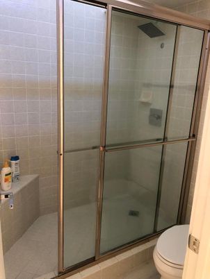 Bathroom, Glass Shower, Interior