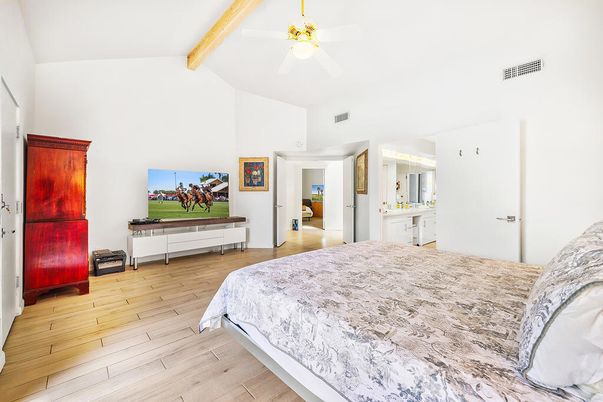 Bedroom, Interior, Wooden Beams, Wood Texture Flooring