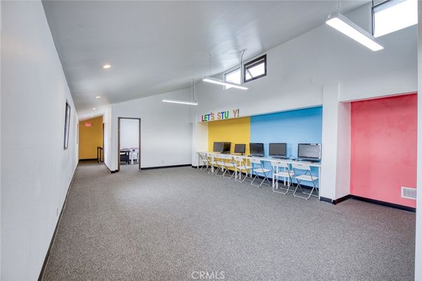 Home Office, Interior, Recessed Lighting