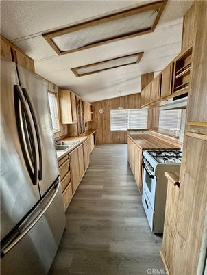 Interior, Kitchen, Wood Texture Flooring, Wooden Walls