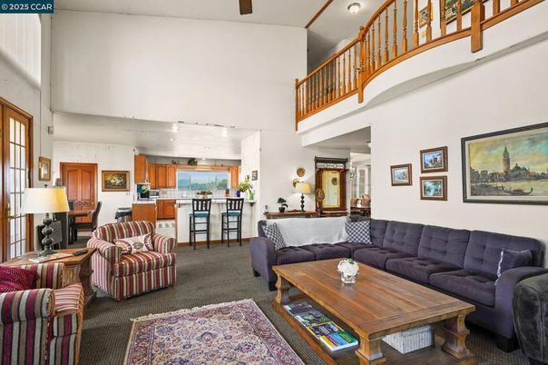 Interior, Kitchen, Living room