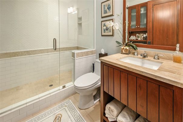 Bathroom, Glass Shower, Interior