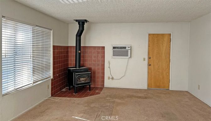 Empty room, Fireplace, Interior
