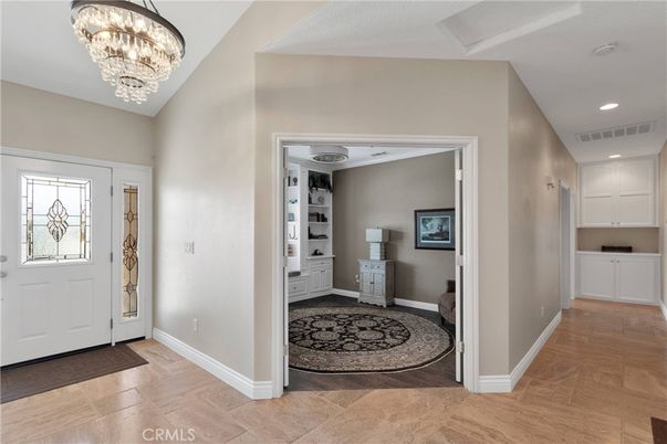 Chandelier, Interior, Recessed Lighting, Wood Texture Flooring