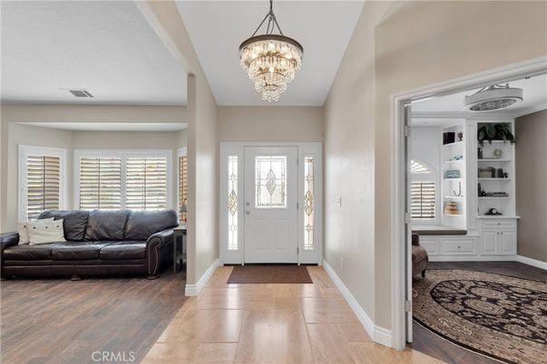 Chandelier, Interior, Wood Texture Flooring