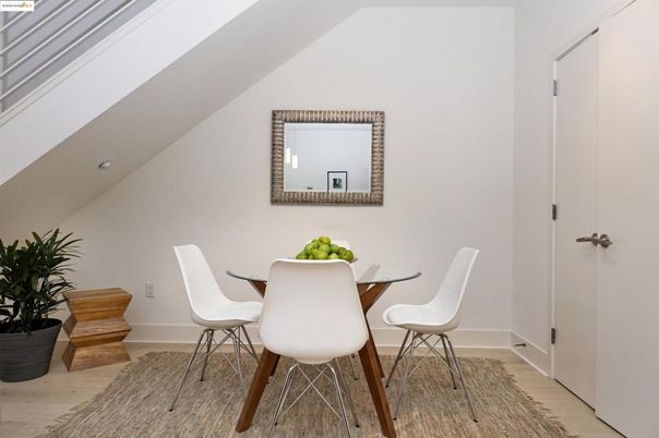 Dining room, Interior, Wood Texture Flooring