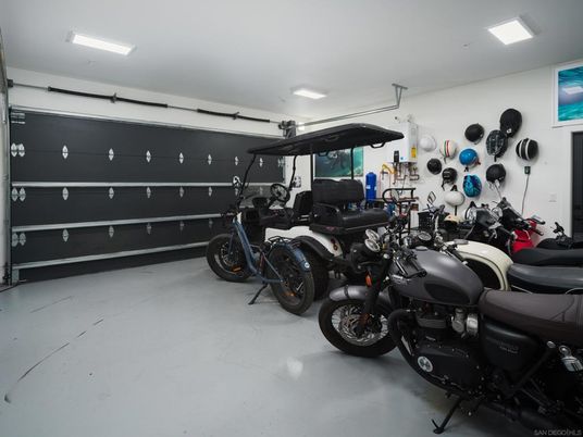 Garage, Interior, Recessed Lighting