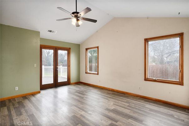 Empty room, Interior, Wood Texture Flooring