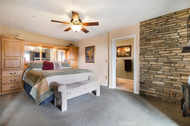 Bedroom, Interior, Stone Walls