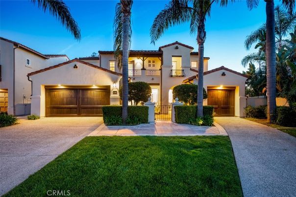 Attached, Backyard, Exterior, Facade, Spanish Mediterranean