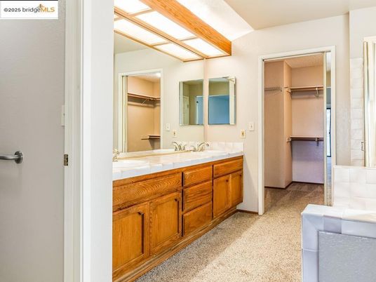 Bathroom, Dual Sink Vanities, Interior, Tile Countertops