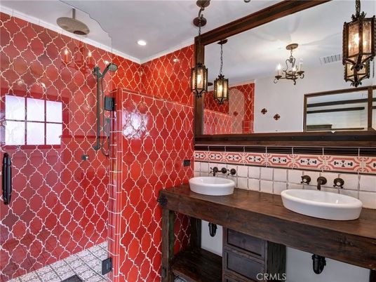 Bathroom, Interior, Pendant Lights, Recessed Lighting