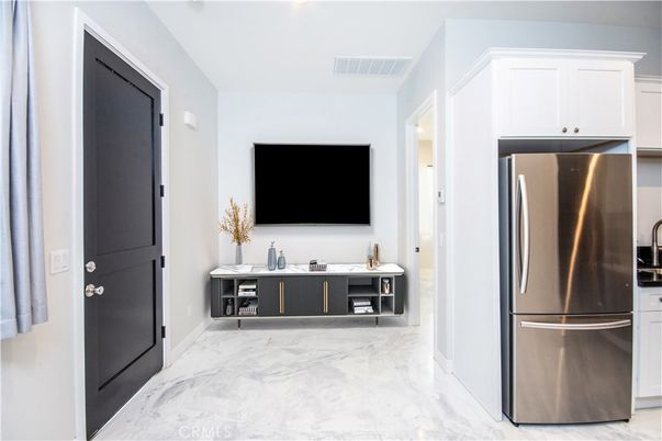 Interior, Kitchen, Marble, Stainless Steel Appliances