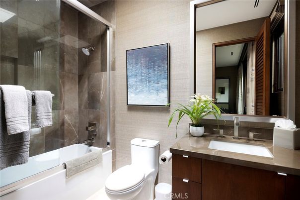 Bathroom, Glass Shower, Interior