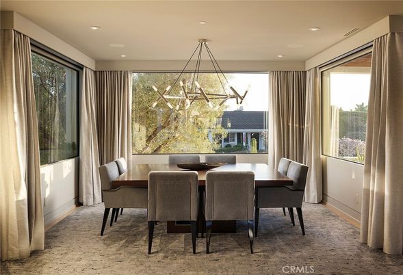 Dining room, Interior, Pendant Lights, Recessed Lighting