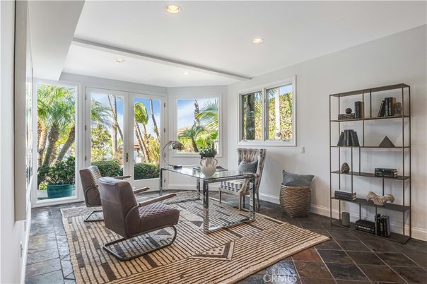 Home Office, Interior, Recessed Lighting