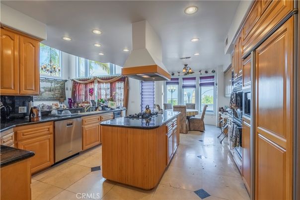 Dining room, Interior, Kitchen, Living room, Recessed Lighting, Stainless Steel Appliances