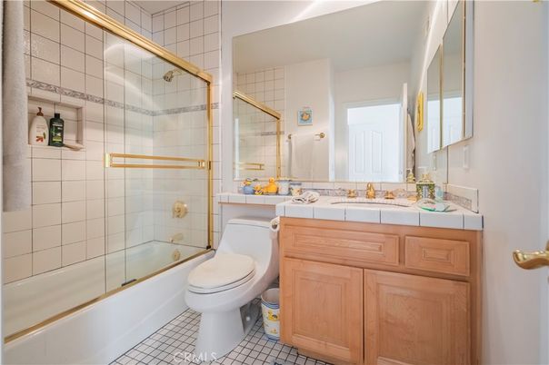 Bathroom, Glass Shower, Interior, Tile Countertops
