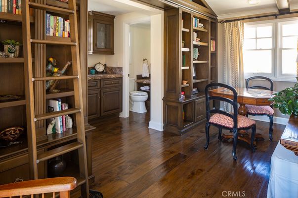 Bathroom, Home Office, Interior, Wood Texture Flooring