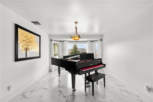 Interior, Marble, Pendant Lights, Piano