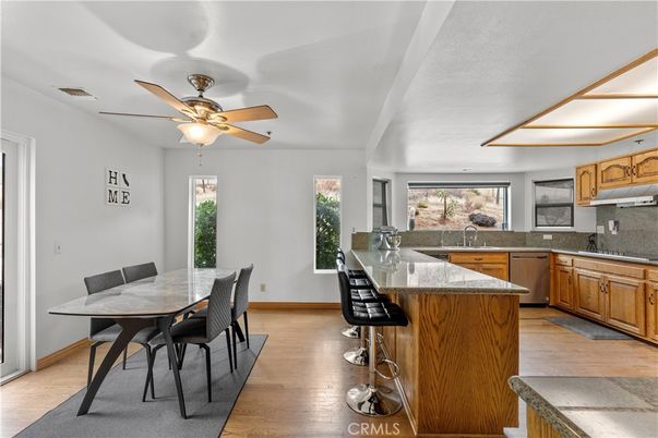 Dining room, Interior, Kitchen, Wood Texture Flooring
