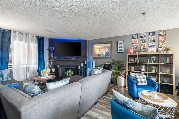 Fireplace, Interior, Living room, Wood Texture Flooring