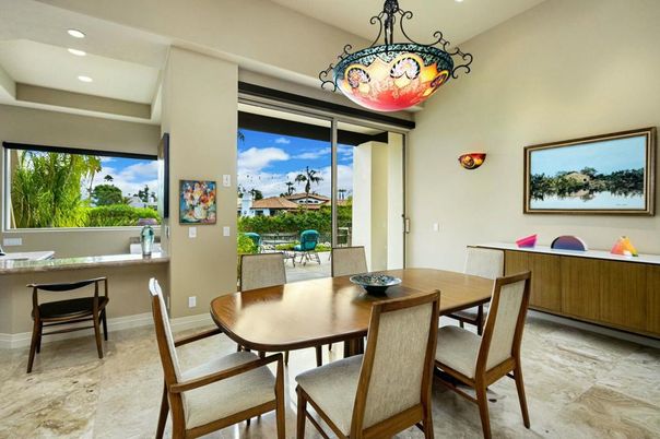 Dining room, Interior, Pendant Lights, Recessed Lighting