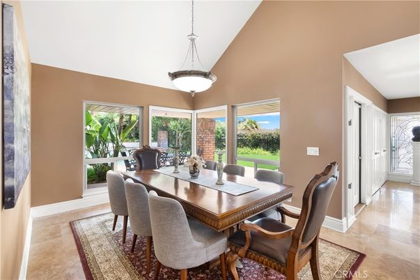 Dining room, Interior, Pendant Lights