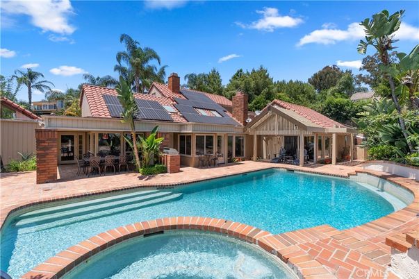 Exterior, Pool, Solar Panels