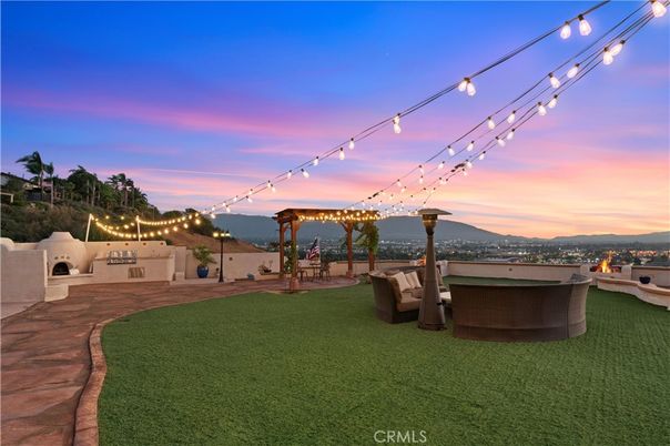 Backyard, Exterior, Fireplace