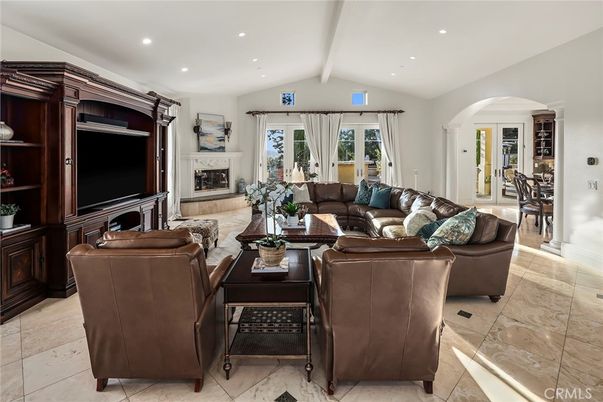 Fireplace, Interior, Living room, Recessed Lighting