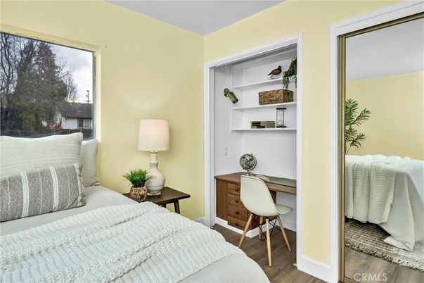 Bedroom, Home Office, Interior, Wood Texture Flooring