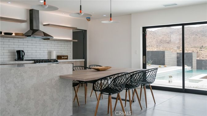 Dining room, Interior, Kitchen, Pendant Lights, Recessed Lighting