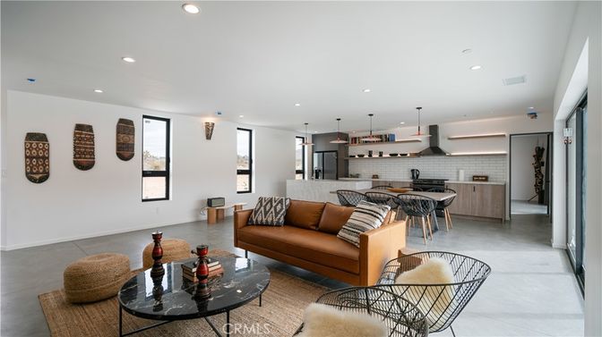 Dining room, Interior, Kitchen, Living room, Pendant Lights, Recessed Lighting, Stainless Steel Appliances