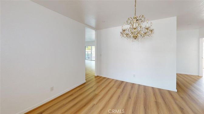 Chandelier, Empty room, Interior, Wood Texture Flooring
