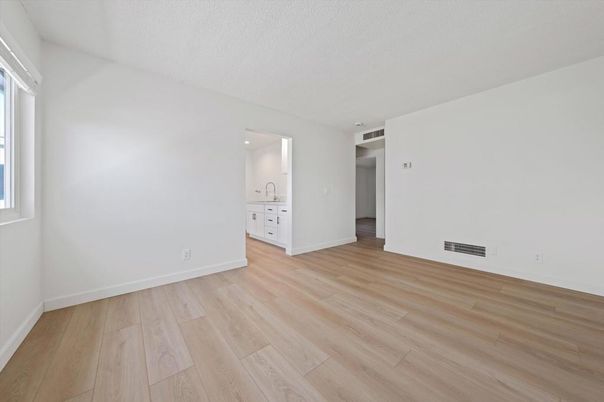 Empty room, Interior, Wood Texture Flooring