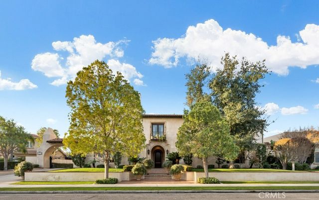 Backyard, Exterior, Facade, Spanish Mediterranean