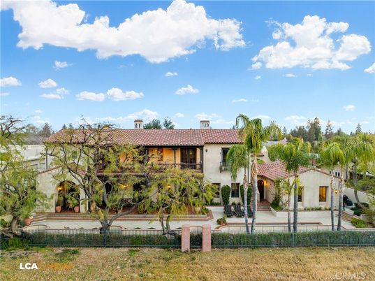 Backyard, Exterior, Facade, Spanish Mediterranean