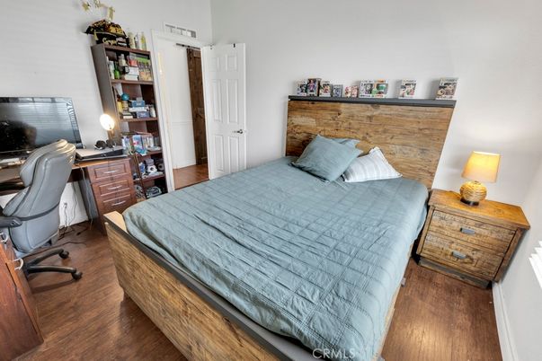 Bedroom, Home Office, Interior, Wood Texture Flooring
