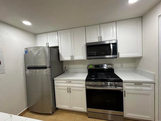 Interior, Kitchen, Recessed Lighting, Stainless Steel Appliances