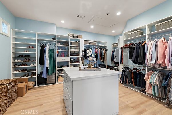 Interior, Recessed Lighting, Walk-in Closets, Wood Texture Flooring