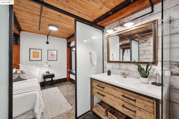 Bathroom, Interior, Wooden Ceilings