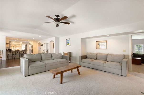 Dining room, Interior, Kitchen, Living room, Pendant Lights, Recessed Lighting, Wood Texture Flooring