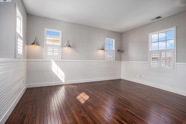 Empty room, Interior, Wood Texture Flooring