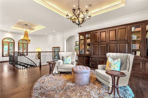 Chandelier, Interior, Recessed Lighting, Wood Texture Flooring